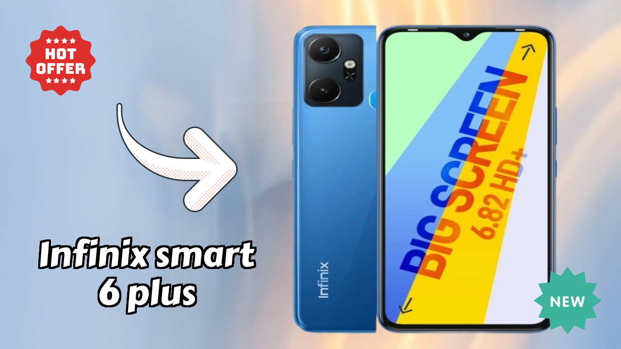 Infinix Smart 6 Plus Display Quality: IPS LCD Explained