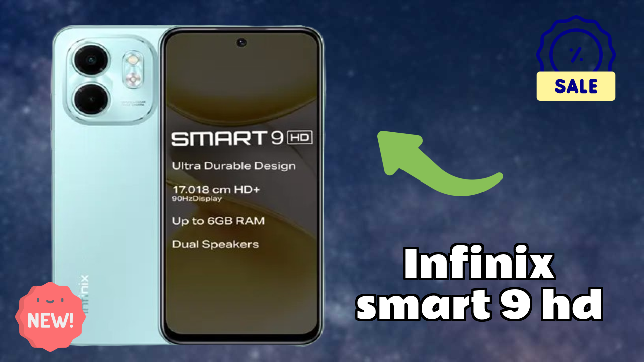 Infinix Smart 9 HD Display Size: 6.7 Inches (17.02 Cm) Screen Review