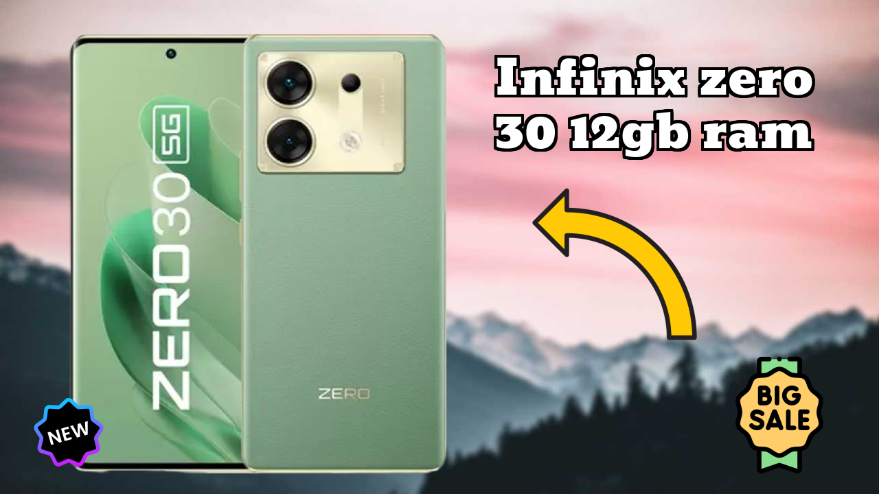 Infinix Fans Alert: Infinix Zero 30 12GB RAM Massive Price Drop to ₹24,999