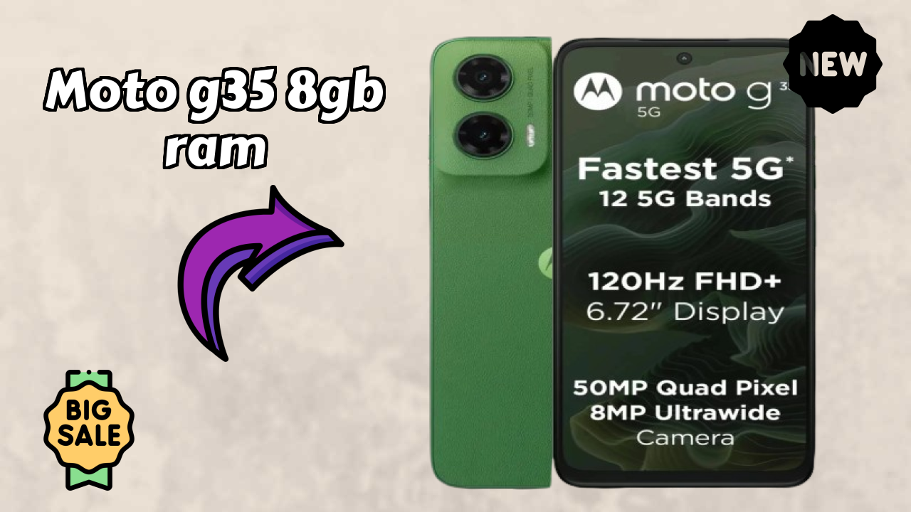 Moto G35 8GB RAM Display Quality: LTPS LCD Explained