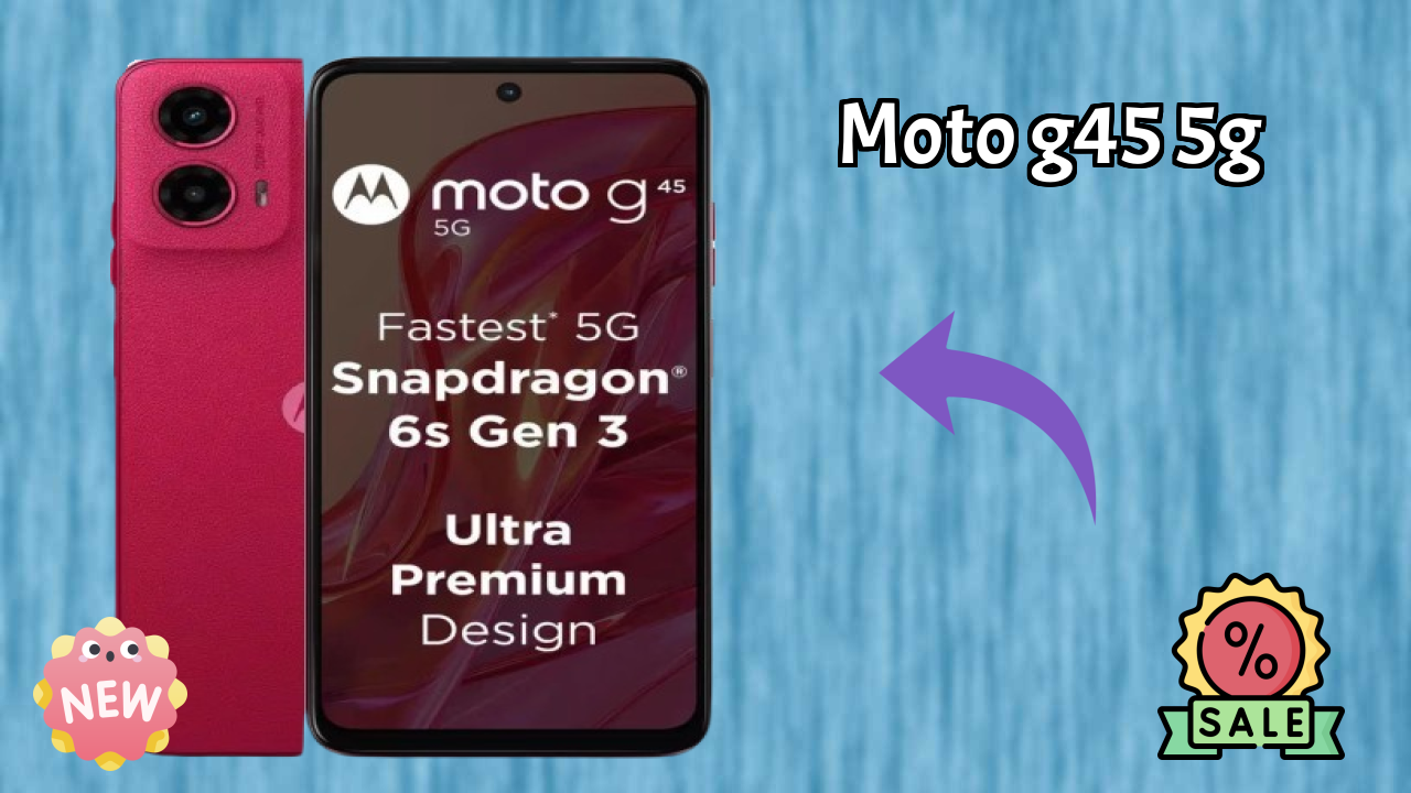 Moto G45 5G Battery Life: 5000 MAh Charging Speed