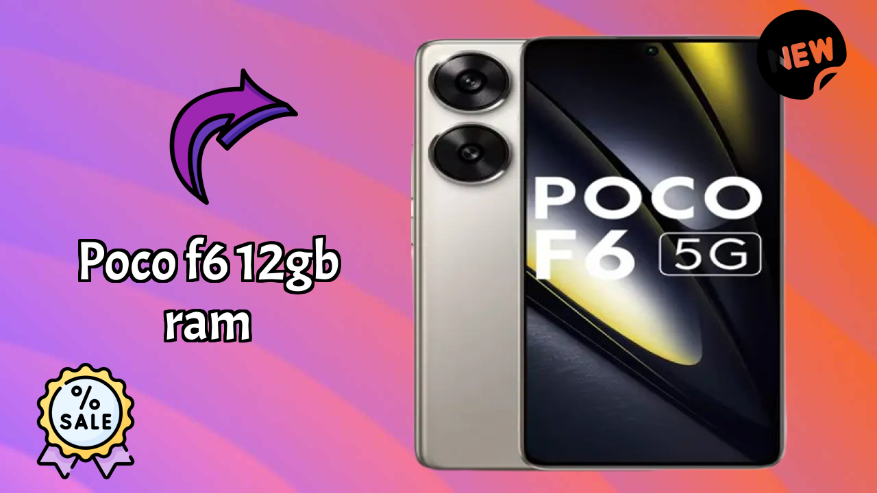 POCO F6 12GB RAM Display Analysis: 6.67 Inches (16.94 Cm) Screen