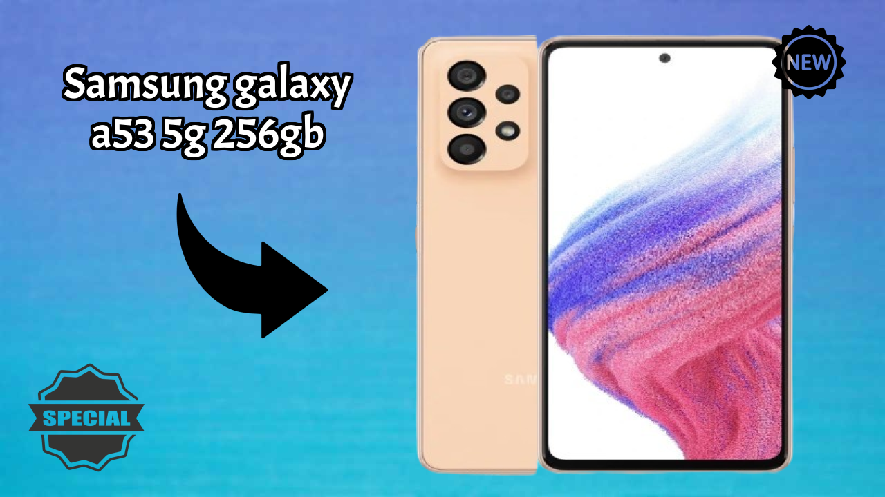 Samsung Galaxy A53 5G 256GB RAM Performance: 8 GB RAM Multitasking